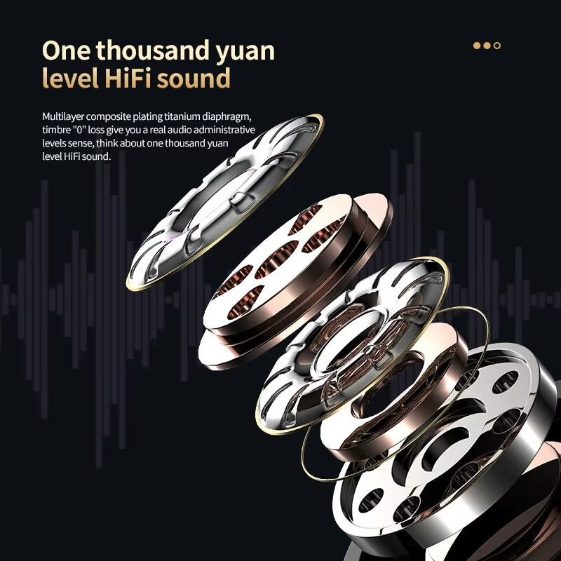 S20 TWS Bluetooth Wireless Earphones Hi-Fi Stereo Sports Gaming Waterproof Headphones Hearing Hands-Free Bluetooth Headset