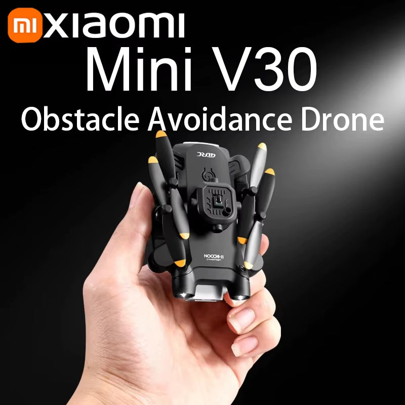Xiaomi Mini V30 Drone 8K Aerial HD Profesional RC Drones Five-Sided Obstacle Avoidance Helicopter Convenient GPS Drone with VR
