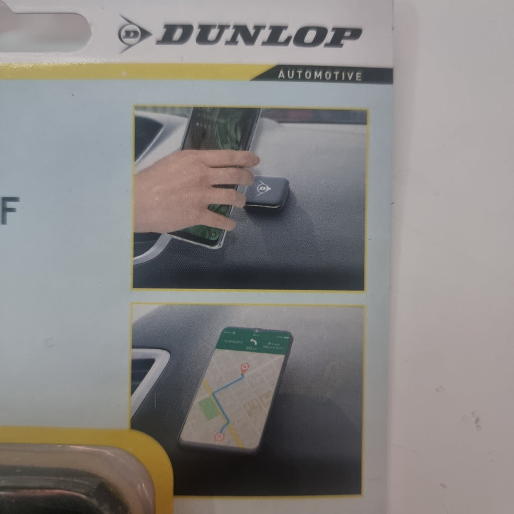 Dunlop Sticky Gel Pad Mobile Phone Car Van Square Hold Satnav Cars Anti-Slip Mat