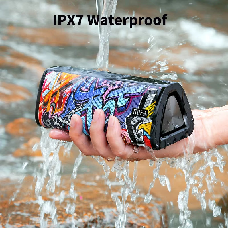 A10+ Portable Bluetooth Speaker 360° Stereo Sound 20W IPX7 Waterproof Wireless Bluetooth 5.0 Speaker 24-Hour Play Time