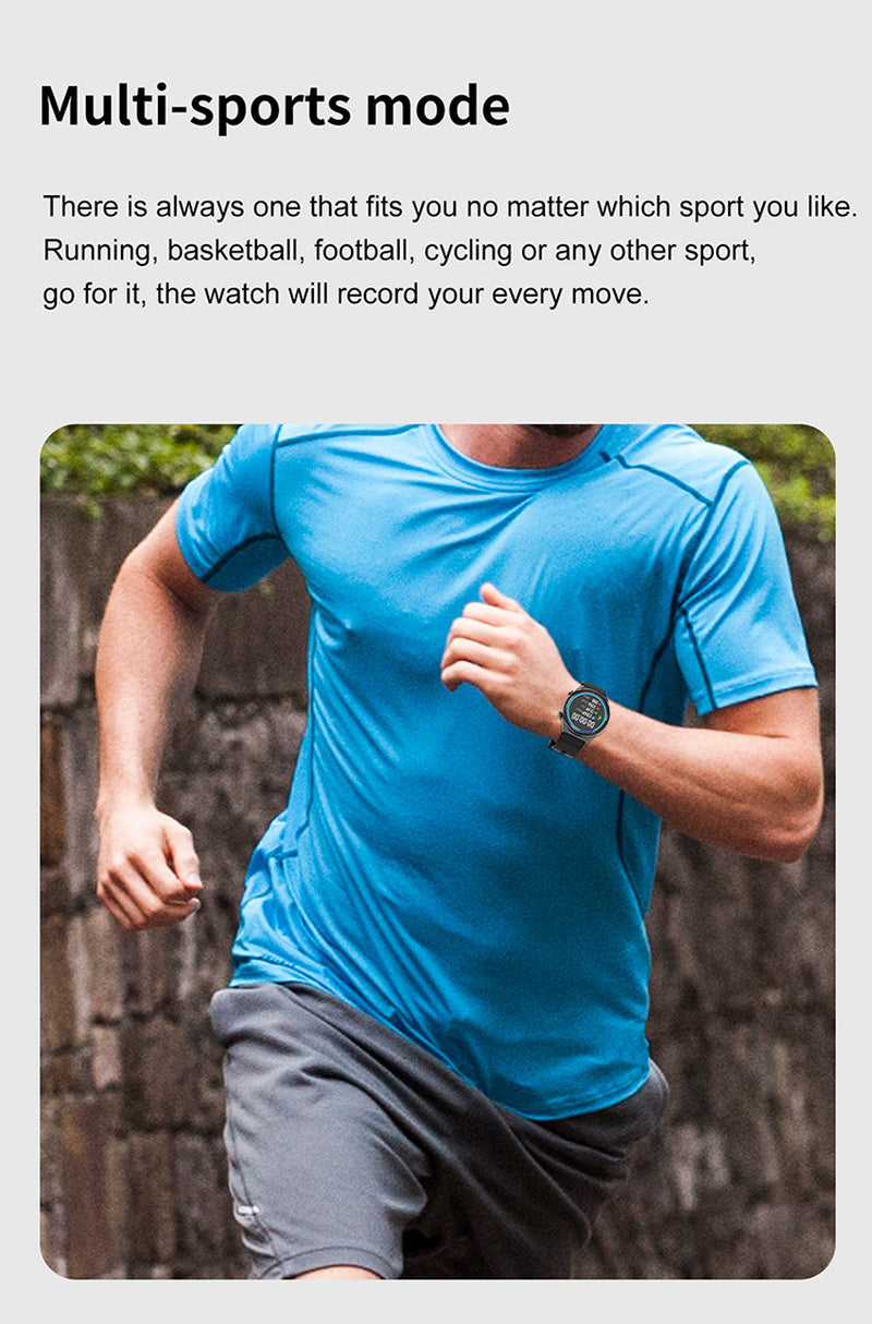 Smart Watch Bluetooth Calling Heart Rate Music Playback