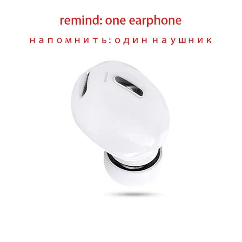 Mini Wireless Bluetooth 5.0 Earphone in Ear Sport with Mic Handsfree Headset Earbuds for Samsung Huawei All Phone Earphones