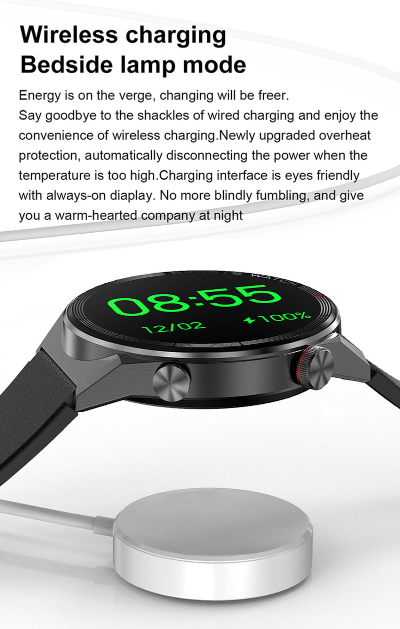 Smart Watch Bluetooth Calling Heart Rate Music Playback